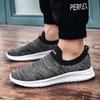 Zapatos de Lona Casuales Finos de Moda de Verano 2025 para Hombre Estilo Coreano Slip-on