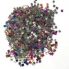 Estrela-do-mar Colorida Quadrada para Rosto com Strass/Hotfix do Oriente Médio Enfeites/Acessórios DIY para Roupas/Fundo Plano