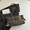 Bolso cruzado para mujer 2026 nuevo, bolso de hombro de lunares, bolso de hombro simple y fresco, bolsa de mano tipo tote de gran capacidad para el trabajo, moderno