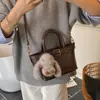 Bolso Pequeño Retro de Gama Alta para Mujer 2025 Nueva Moda Bolso Cruzado Versátil Bolso de Mano Mini Exquisito Bolso Tote Pequeño