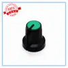 Perilla de plástico 15*17MM, tapa de potenciómetro, perilla de interruptor, tapa de codificador, tapa de perilla de mezclador, orificio de eje de flor