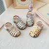 Sandalias para Niña Verano Nuevo Estilo Sandalias Infantiles Tejidas Encaje Moño Estilo Fresco Sandalias para Bebés Niñas
