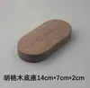 Adornos para el Salpicadero del Coche Hechos a Mano DIY Consola Central Nogal Madera Maciza Figuras Bases Aromaterapia Regalos para Coche Nuevo
