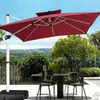 Sombrilla de Sol para Exteriores, Sombrilla Romana para Patio de Villa, Sombrilla para Puesto Exterior, Sombrilla Grande para el Sol, Sombrilla para Exterior de Cafetería, Sombrilla para Patio