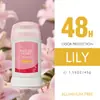 Desodorante en Barra Ruby de Flora Transfronteriza sin Aluminio, Barra de Fragancia para Axilas, Bálsamo Desodorante Fresco y Suave, Bálsamo de Fragancia Sólida