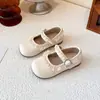 Sapatos de Princesa com Renda para Meninas 2026 Novidades Primavera/Verão Moda Infantil Versátil Sapatos Casuais Corte Baixo Solado Macio Sapatos de Princesa
