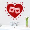 Taza para Pareja de Enamorados de San Valentín de Comercio Exterior Transfronterizo de Amazon Diseño de Adhesivo de Pared para Habitación Familiar Sala de Estar