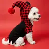 Ropa de transformación de payaso para mascotas de Halloween, directa de fábrica, ropa para gatos y perros, ropa de peluche, fabricantes de otoño e invierno