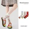 Calcetines Originales de Primavera y Verano Estilo Ins Sencillos para Niñas, Calcetines de Malla Finos Transpirables Versátiles para Mujeres
