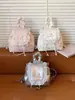 Mochila para mujer con ribete de encaje de nicho de chica dulce transfronteriza 2026 nueva mochila versátil bolso escolar pequeño exquisito