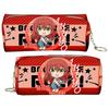 Estuche con Cremallera de Anime Estuche para Lápices Wen Hao Perro Salvaje Hermosa Chica Guerrero Dragon Ball Hombre Motosierra JOJO Qi