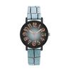 Aliexpress Transfronterizo Nuevo Estilo Coreano Moda Reloj Sencillo con Correa de Cuero para Mujer Casual Estudiante Reloj de Cuarzo para Dama con Función Luminosa