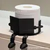 Venta Caliente Transfronteriza Portarrollos de Papel Higiénico Impreso en 3D Compañero de Lectura Portatejidos Creativo Adorno para Estantería Juguete Impreso