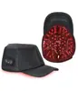 Gorro de luz LED roja para el cabello, un popular dispositivo de cuidado capilar para uso doméstico para el control de la grasa, que cuenta con terapia de luz infrarroja y rojo-azul para la belleza del cuero cabelludo y el fortalecimiento del cabello.