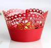Amazon casamento Borboleta Amor rosa bolo borda de papel laser oco renda atacado direto da fábrica