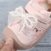 Zapatos de Algodón Estilo Coreano de Invierno 2025 para Niños Zapatillas para Niños Zapatos de Bebé para Niña Zapatos de Bebé Cálidos con Forro de Felpa 5119