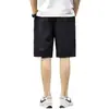 Shorts de trabajo ligeros modernos estilo americano para hombre, nuevos de verano casual, corte holgado, talla grande, shorts versátiles deportivos de pierna recta