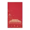 Cuaderno Guofeng Wenchuang A6 Libro de Sellos de Viaje Museo del Palacio Lugares Escénicos del Lago Oeste Tarjeta de Pin de Sello Libro Vacío