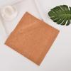 Toalha Quadrada Pequena de Veludo Coral de Alta Densidade 30*30 Toalha de Mão para Lavar o Rosto Infantil Pano de Cozinha Toalha de Limpeza Toalha Quadrada para Jardim de Infância