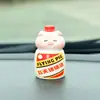 Enfeite de porco para carro comida chinesa, porquinho fofo, decoração criativa para carro, presente para meninas, peça única dropshipping