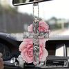 Colgante Navideño 2D Nuevo y Creativo Acrílico Plano Colgante para Espejo Retrovisor de Coche Accesorios para Mochila Regalos Colgantes