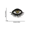 Serie Ojo de Perlas Bordado de Perlas Ojo del Diablo Parche Aplicación para Zapatos, Sombreros, Accesorios, Accesorios de Ropa, Parche Aplicación