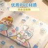 Bolsa de Archivo con Cremallera de Dibujos Animados Nueva Transparente Multifuncional A4 para Estudiante Documentos Papelería Bolsa de Almacenamiento Portátil