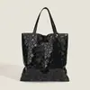 2026 Nuevo Bolso Tote Grande Geométrico Rombo Estilo Japonés de Moda Bolso de Mano Bolso de Hombro Gran Capacidad para Mujer
