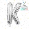 Globos de Papel de Aluminio Delgados con Letras del Alfabeto Inglés A-Z Versión Americana de 16 Pulgadas (40 cm) Decoración para Fiesta de Cumpleaños