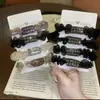 Diadema de Malla con Pedrería Elegante y Minimalista para Mujer, Sujetador de Cola de Caballo Versátil, Accesorio para el Cabello de Dongdaemun