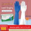 Luvas de nitrilo brancas de 16 polegadas sem pó para oficina de purificação de mil graus luvas de nitrilo descartáveis grau alimentício fabricantes atacado