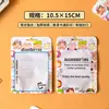 Bolsa de embalaje con impresión a color de dibujos animados, bolsa autosellada para accesorios de joyería, bolsa sellada para cargador de auriculares, bolsa de embalaje para cable de datos USB