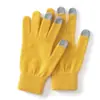 Luvas 100% Caxemira Pura para Homens e Mulheres, Inverno Acolchoadas Quentes Tela Sensível ao Toque Dedos Divididos Elegantes para Deslocamento Luvas de Tricô de Caxemira