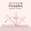 Peine Plegable para Niños Pequeños, Niñas, Damas y Bebés, con Dientes Finos para Hacer Trenzas en el Cabello y Flequillos, Mini Peine de Viaje Portátil