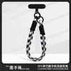 Moda de Lujo Ligero Yuanbao Caballo DIY Lanyard para Teléfono Cadena Tejida para Funda de Teléfono Cuerda Antirrobo Antiperdida Colgante de Moda