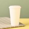 Taza para llevar bebidas calientes y frías taza de papel desechable comercial bebidas calientes y frías café leche de soja té de leche taza de papel hueca impresión