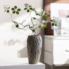Vaso Cerâmico Estilo Chinês Pequeno Fresco Hidropônico Flor Seca Arranjo de Flores Sala de Estar Quarto Decoração de Mesa em Casa Enfeites