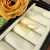 Anel de Casal Ins Estilo Simples de Luxo Leve Micro-incrustado Zircônia Pingando Óleo Anel Aberto Ajustável Feminino Nicho Alto Padrão