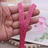 Cinta de Letras Inglesas Impresas de 9 mm Lazo DIY Accesorios para el Cabello Accesorios para el Cabello Pinza para el Cabello Flor Rosa Cinta de Pluma Material de Cinta