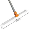 Rodo de silicone para pisos de banheiro e vaso sanitário, raspador mágico de chão, vassoura mágica para varrer cabelos, limpador de vidros