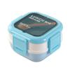 Recipiente de Armazenamento de Alimentos de Aço Inoxidável 304, Marmita Térmica de Grau Alimentício, Utensílios Domésticos para Estudantes e Trabalhadores de Escritório, Colher, Hashi, Caixa Bento