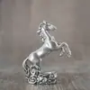 Figurillas Creativas de Latón Puro de Zorro, Cabra y Gato Artesanales para Decoración de Mesa de Sala de Estar en Casa Artesanías Pequeñas de Latón