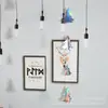 Adornos Colgantes Creativos Árbol de Navidad Decoración para Fiestas Navideñas Guirnalda de Árbol 3D con Purpurina Arreglo de Ambiente Diseño de Banderín
