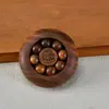 Cuentas de la Fortuna Talladas en Madera de Ciprés Aromático, Artículos para Aliviar el Estrés para las Yemas de los Dedos, Artesanías de Madera, Productos Creativos de Moda