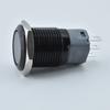 Loniu 19mm Auto-Restauração Cabeça Plana Cabeça Alta Sem Luz Oxidação Preta Metal Push Button Switch 12/16/19/22