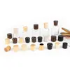 Tapa de Madera de Fresno, Madera de Haya, Madera de Nogal Negro del Fabricante, Tapa de Madera para Botella de Aceite Esencial, Tapa de Madera para Botella de Aromaterapia, Tapa de Madera para Botella de Perfume de Vidrio