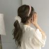 Go to Windy Places Liu Yifei Xu Hongdou Mesmo Estilo Grampo de Cabelo de Cetim Verde Faixa de Cabelo Feminina Alta Cranial Top Headband Headwear