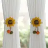 Conjunto Moderno Simples de Prendedor de Cortina com Duas Cordas Ajustáveis Fivela de Cortina Tira de Agrupamento Decoração K-356