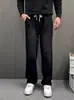 2026 Nuevos Jeans para Hombre Otoño Estilo Americano Marca de Moda Callejera Moda Urbana Pantalones Casuales de Pierna Ancha Sueltos Rectos para Hombre Primavera y Otoño