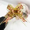 Nuevo tul de nieve grande de 50# con lazo de amor, flor de mano, decoración de flores para coche de boda, embalaje de regalo navideño